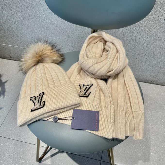 Louis Vuitton Hat & Scarf Set ID:20231105-139